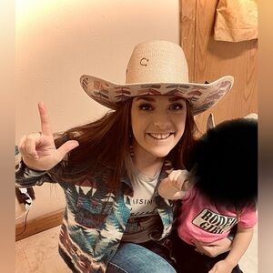 Charlie 1 Horse Palm Leaf 7 1/8